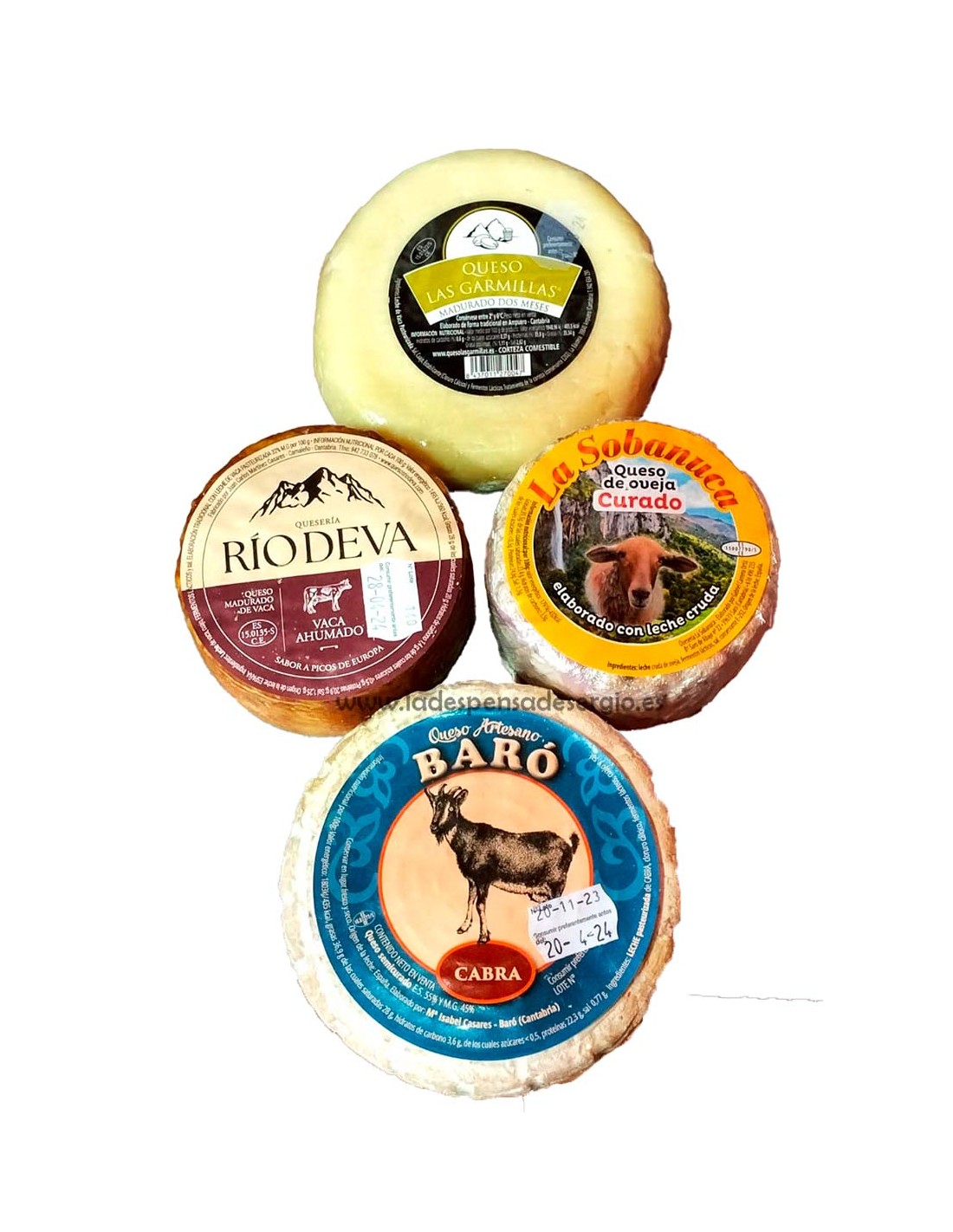 La mejor tabla de quesos de Cantabria 【ENVIO GRATIS】
